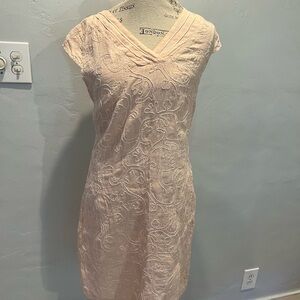 Lina Tomei Linen Dress Size S NWT